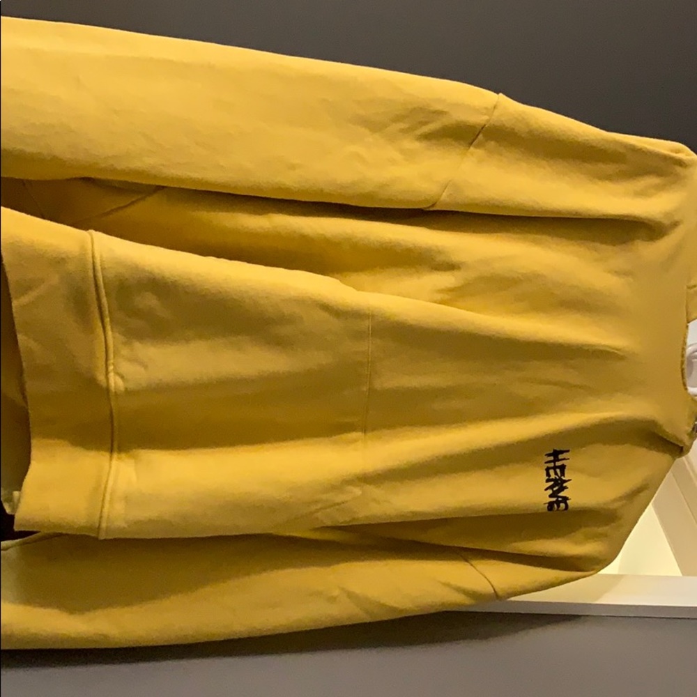 Mens the kooples yellow oversized sweatshirt